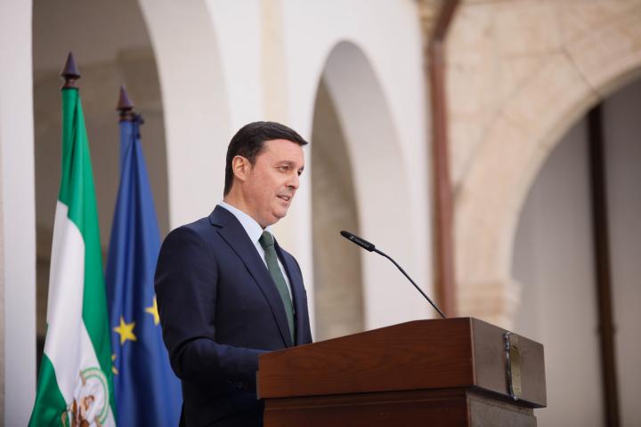 El expresidente de la Diputación de Almería, Javier Aureliano Garcia, en una imagen de archivo.