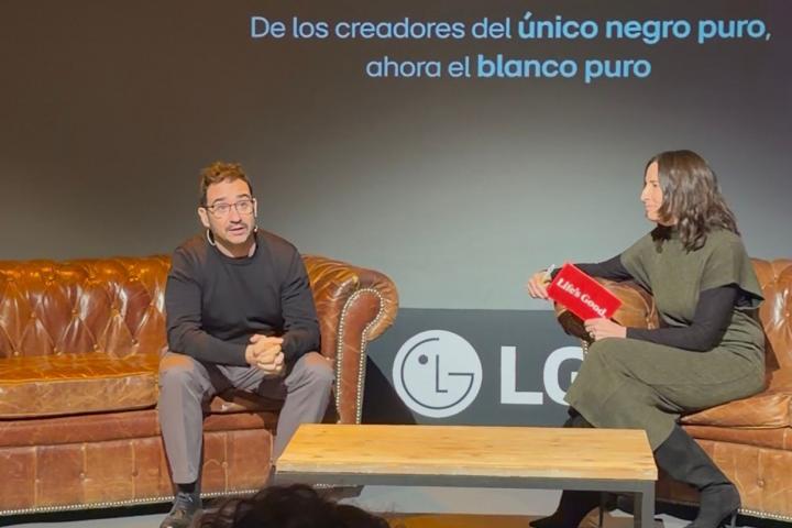 Juan Antonio Bayona, en la charla que ha ofrecido en un evento de LG al que ha accedido El HuffPost.