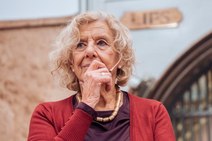 La exalcaldesa de Madrid Manuela Carmena.