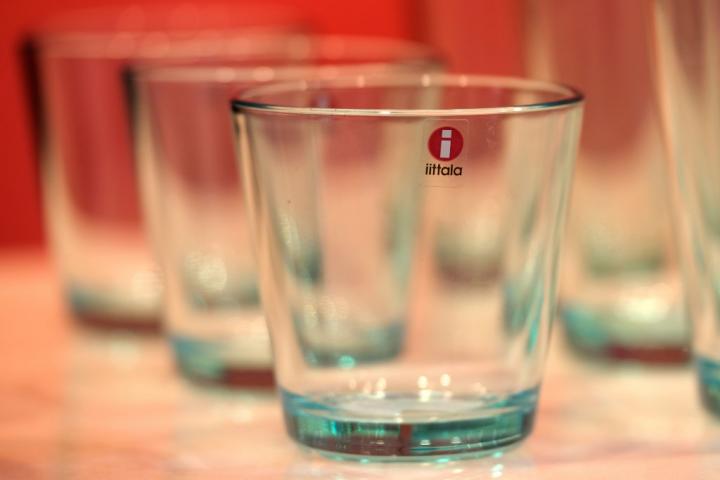 Vasos de la marca finlandesa Iittala, en una imagen de archivo