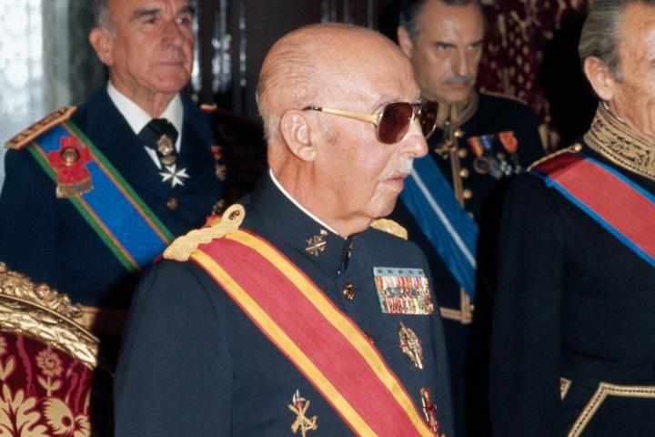 El dictador Francisco Franco, en una imagen de archivo.
