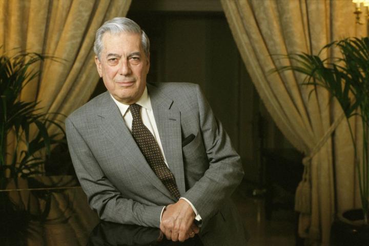 alt="alt="Mario Vargas Llosa, escritor (Foto por Quim Llenas / Cover / Getty Images)""