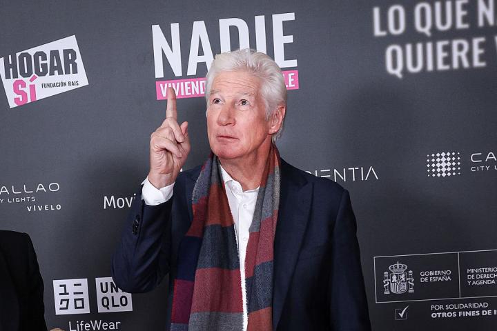 El actor Richard Gere en Madrid.