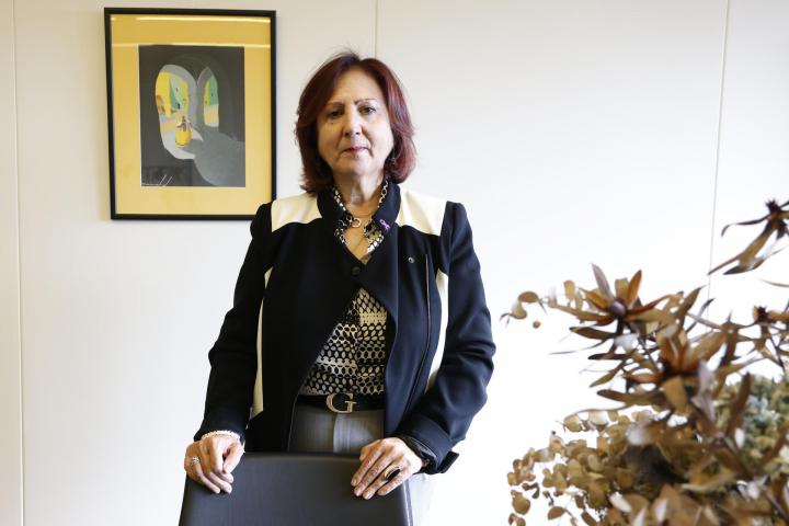 Fotografía de archivo del 23 de noviembre de 2024 de la fiscal Teresa Peramato Martín, una experta en la lucha contra la violencia de género, propuesta como nueva fiscal general.