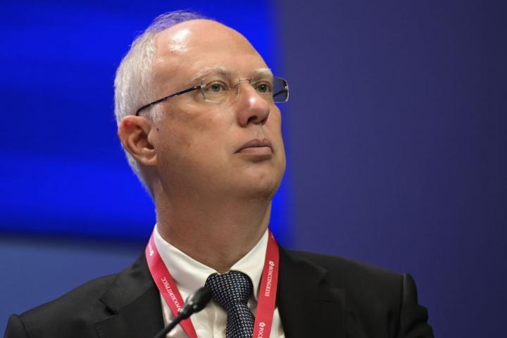 Kirill Dmitriev, director del Fondo Ruso de Inversión Directa, en el Foro Económico Internacional de San Petersburgo, Rusia, el 6 de junio de 2024.