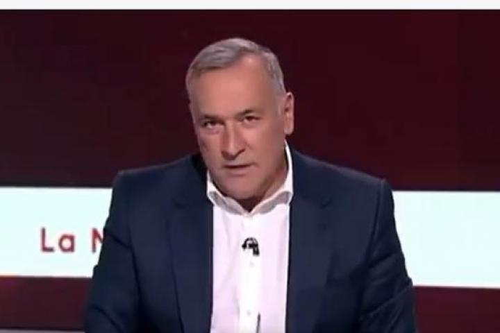 Xabier Fortes, en su programa de 'La Noche'.