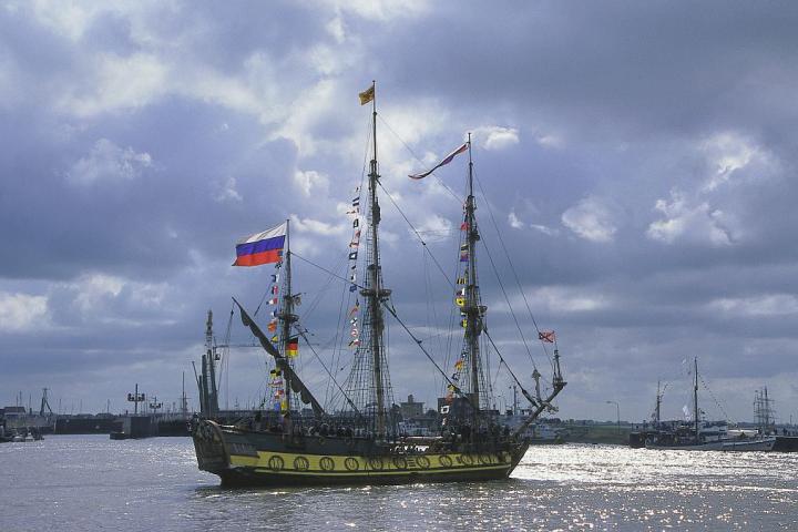El barco ruso Shtandart, en una imagen de archivo
