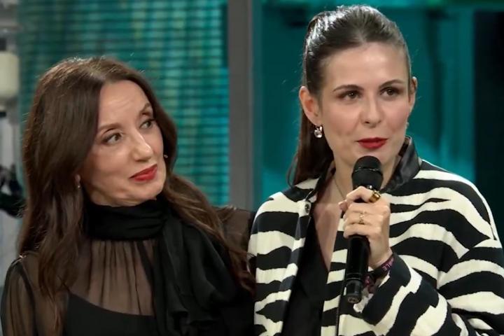 Noah Higón y Luz Casal en 'La Revuelta'.