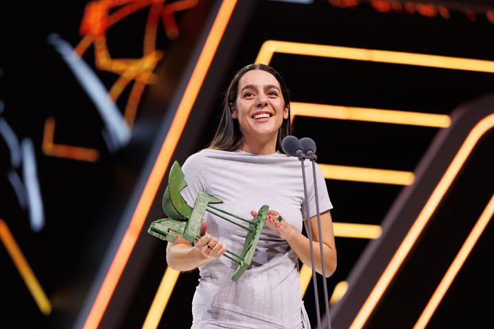 Valeria Castro en los premios Ondas 2025.