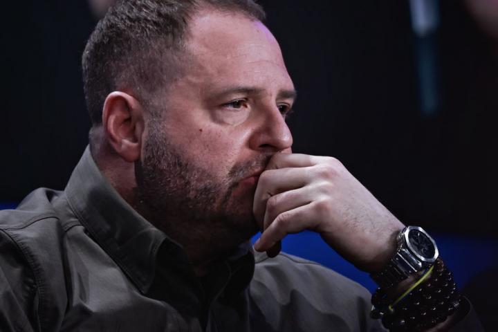 El jefe de la Oficina del Presidente de Ucrania, Andriy Yermak, asiste al foro "Ucrania. Año 2025", el 23 de febrero de 2025 en Kiev.