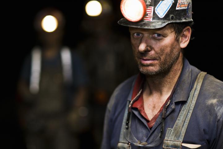 Un minero, en una imagen de archivo