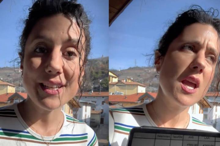 Capturas del canal de tiktok @trabajarensuiza