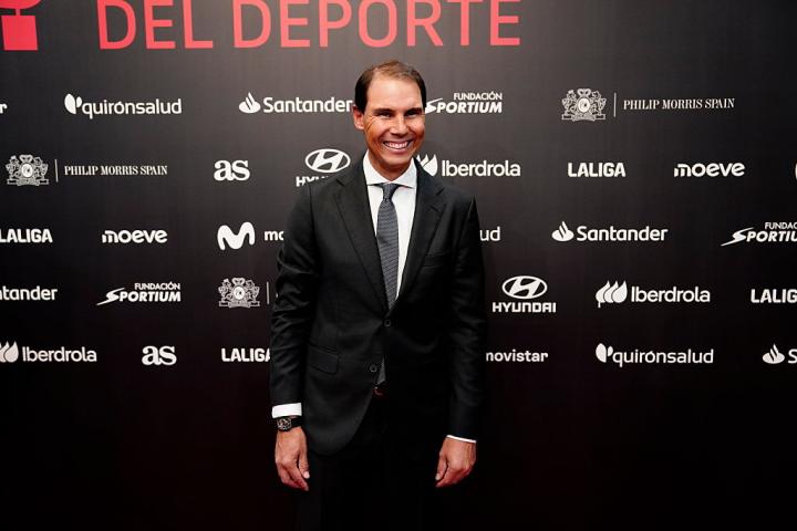 Rafa Nadal, en la Gala de los Premios AS del Deporte