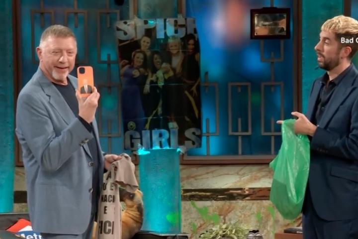 Boris Becker, extenista alemán, en La Revuelta con David Broncano.