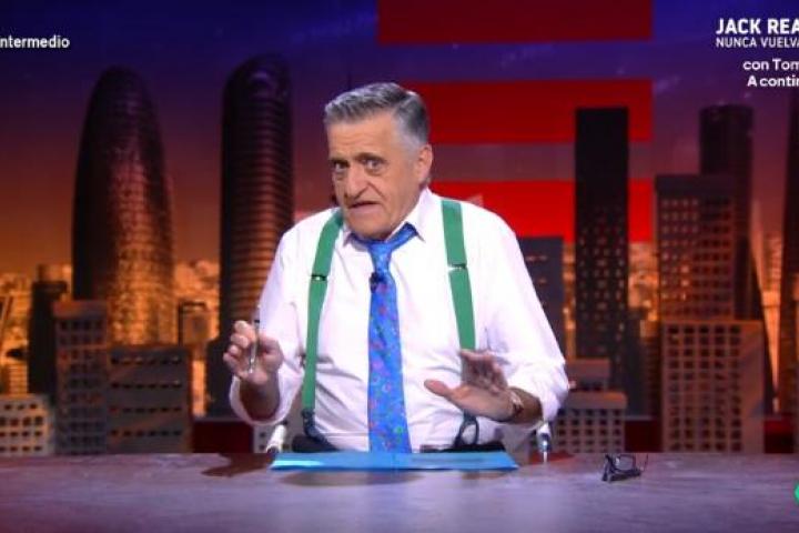 El Gran Wyoming en El Intermedio este lunes 1 de diciembre