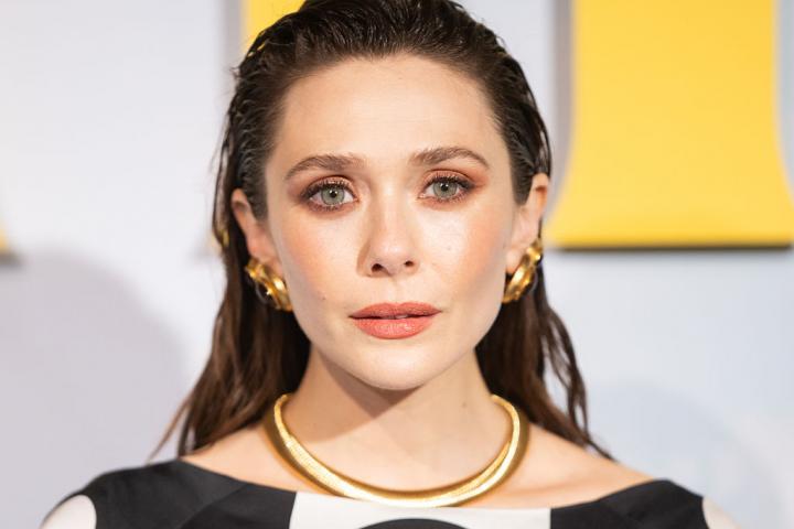 Elizabeth Olsen en la premiere de 'Eternity'.