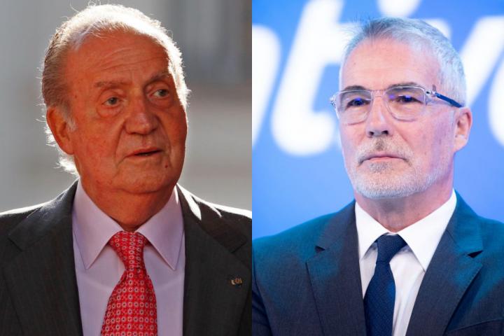 juan carlos I y dvaid cantero