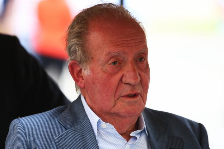 El rey Juan Carlos en el Gran Premio de Fórmula 1 de Bahrain