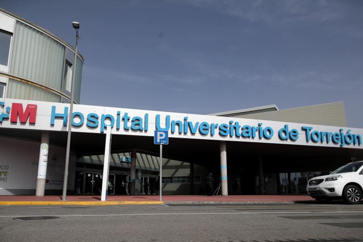 Imagen de archivo de la fachada del Hospital Universitario de Torrejón de Ardoz (Madrid).