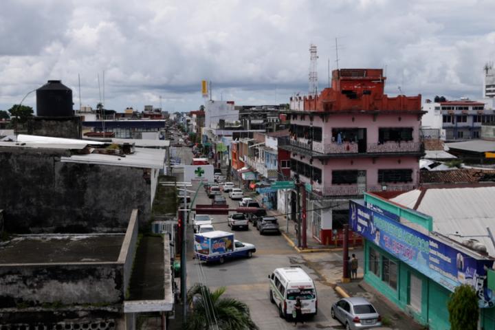 Vista panorámica de la ciudad de Tapachula, en el sureño estado mexicano de Chiapas.
