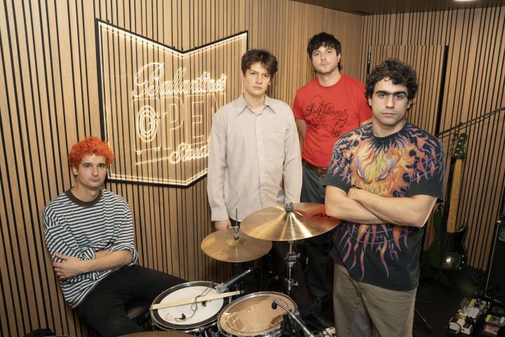 Carolina Durante en su 'local' del Open Studio de Ballantines.