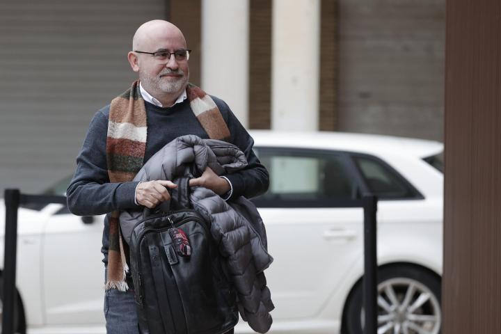 El subdirector general de Emergencias de la Generalitat, Jorge Suárez