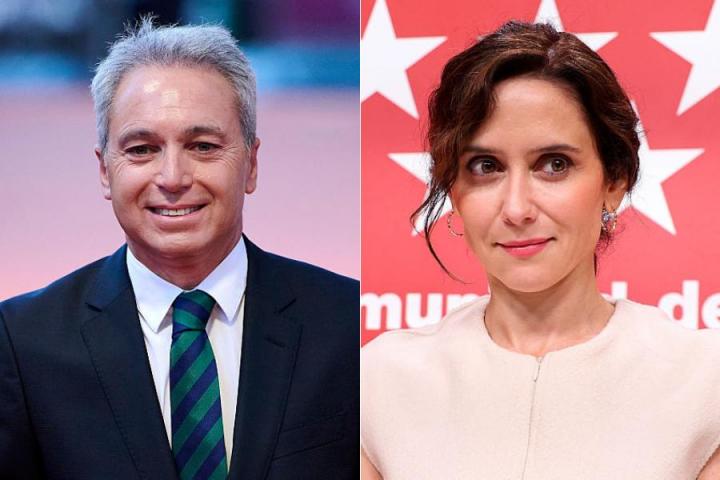 Fotomontaje de Vicente Vallés e Isabel Díaz Ayuso.