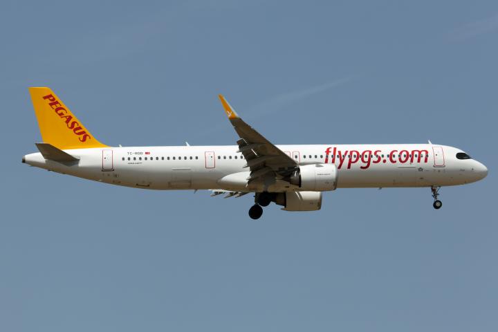 Un avión de Pegasus Airlines