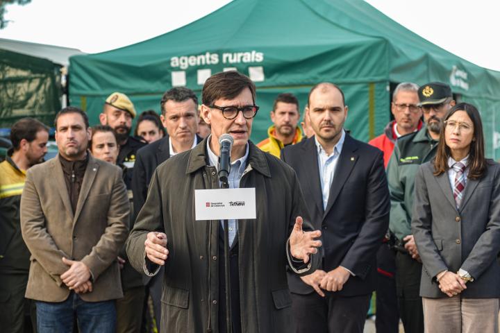 El president de la Generalitat de Catalunya, Salvador Illa.