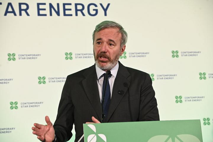 El presidente del gobierno de Aragón, Jorge Azcón