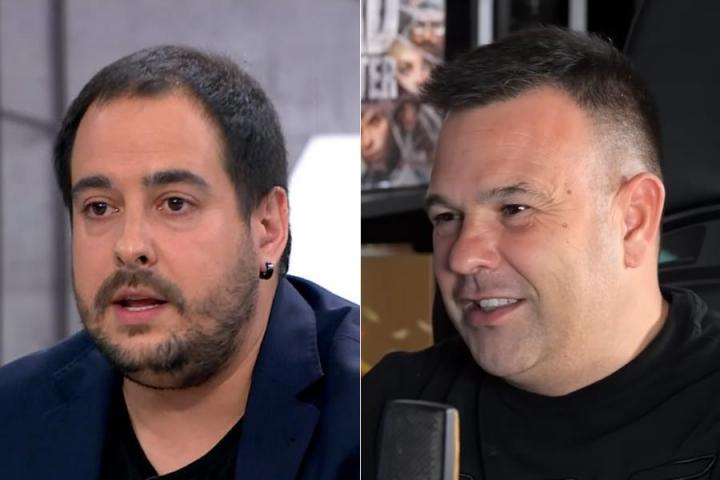 Fotomontaje entre Julen Bollain y José Elías.