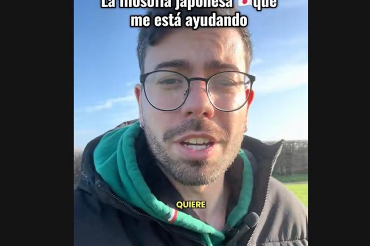 El profesor Alejandro Mesa en un vídeo de sus redes sociales.