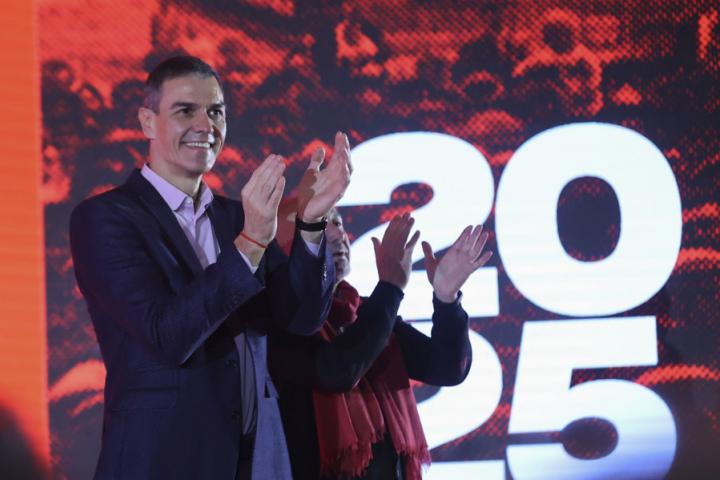 Pedro Sánchez, en el acto de la UGT por el centenario del fundador del PSOE y la UGT, Pablo Iglesias Posse