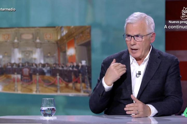 El juez Garzón en El Intermedio