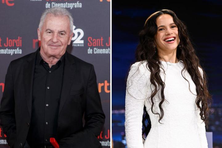 Fotomontaje de Víctor Manuel y Rosalía.