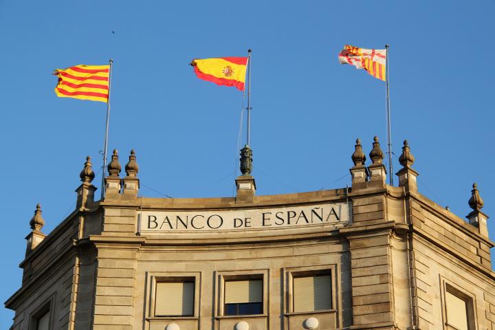 Edificio del Banco de España, donde se guarda el dinero para pensiones de jubilación
