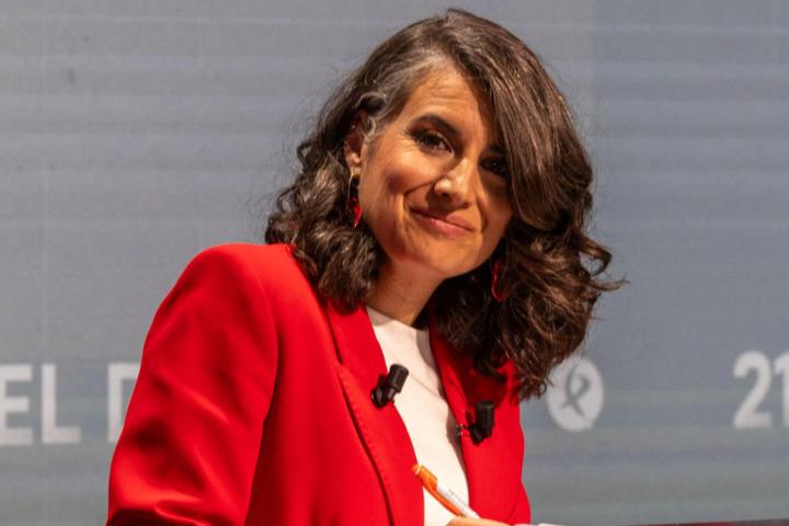 Irene de Miguel, la candidata de Unidas por Extremadura