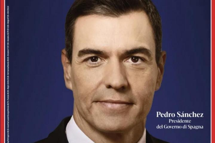 Portada de la revista L'Espresso