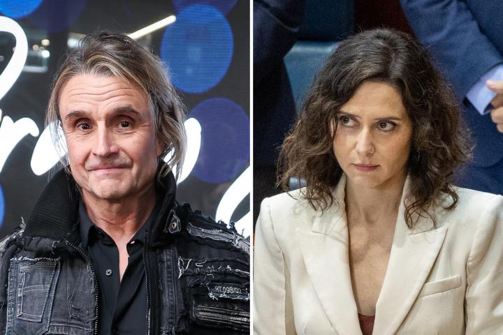 Fotomontaje de Nacho Cano e Isabel Díaz Ayuso.