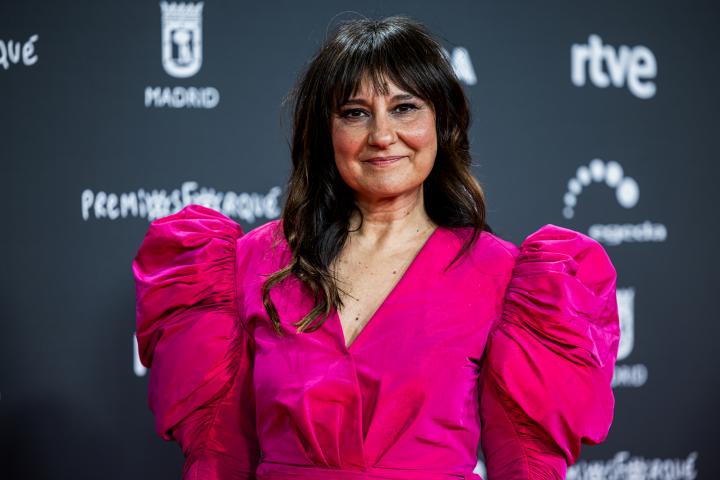 La cantante Eva Amaral, este sábado, en los Premios Forqué.
