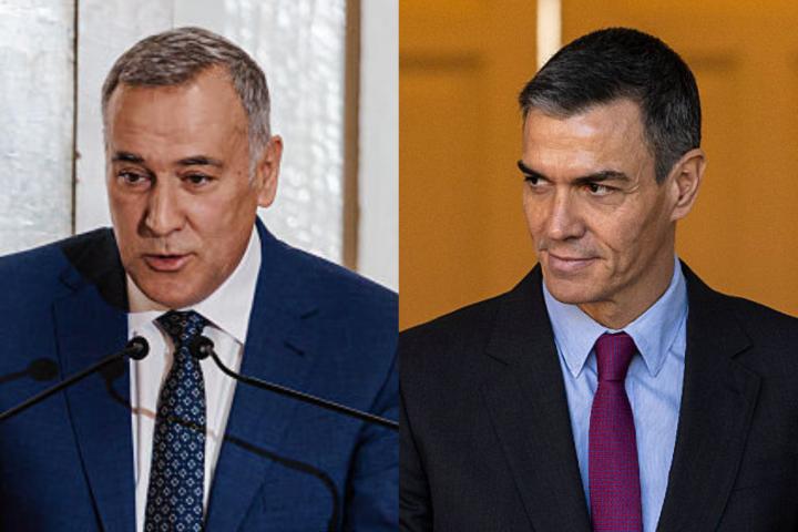 Xabier Fortes y Pedro Sánchez