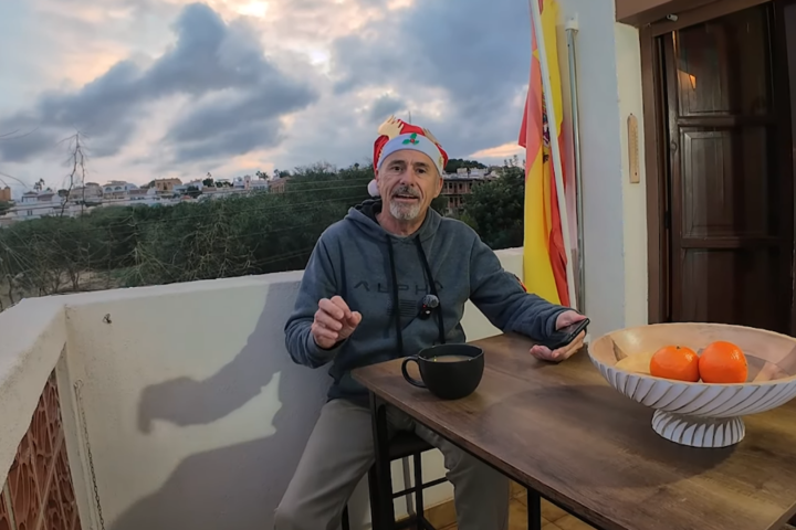 Steve, norirlandés quien vive en España hace  más de tres años.