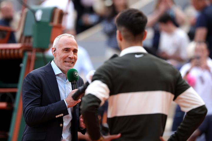 Álex Corretja y Carlos Alcaraz