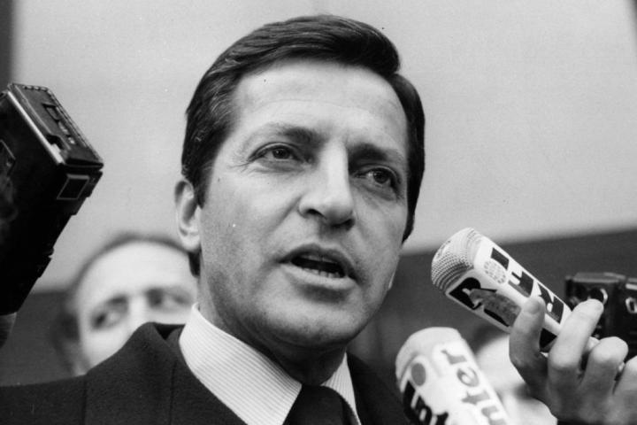 Adolfo Suárez, presidente de España, en una imagen de diciembre de 1979.