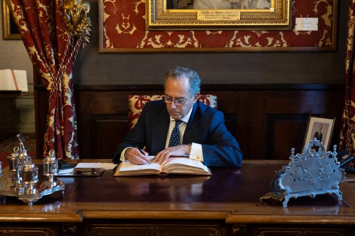 El presidente de la Asamblea de Madrid, Enrique Ossorio.