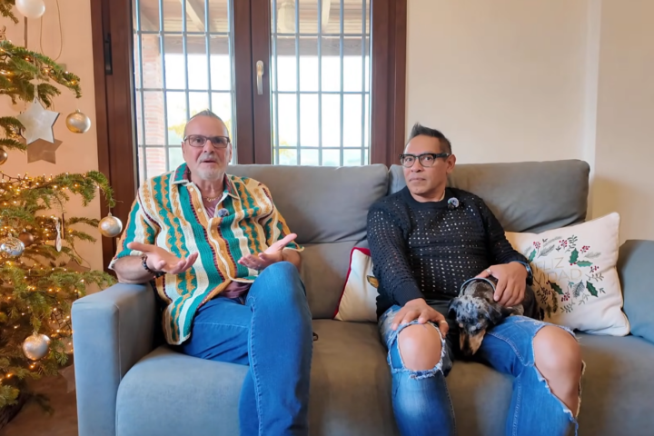 Wade y Jesse, pareja estadounidense quienes residen en España.