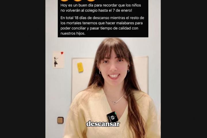 La profesora Isabel Rubio.