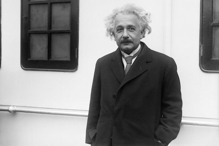 Albert Einstein.
