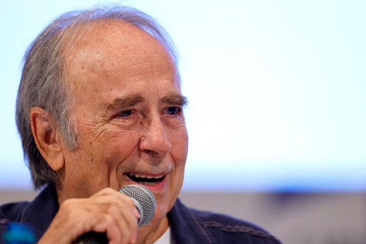 El músico Joan Manuel Serrat