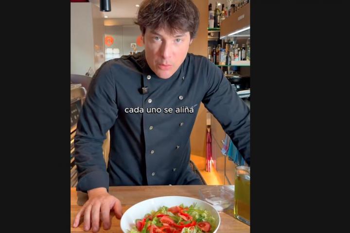 Jordi Cruz en sus redes sociales.